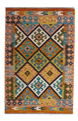 Tappeto Kelim - Splash - 119 x 83 cm - multicolore