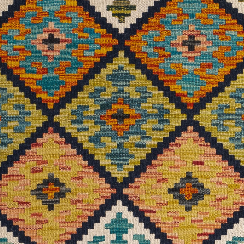 Tappeto Kelim - Splash - 119 x 83 cm - multicolore