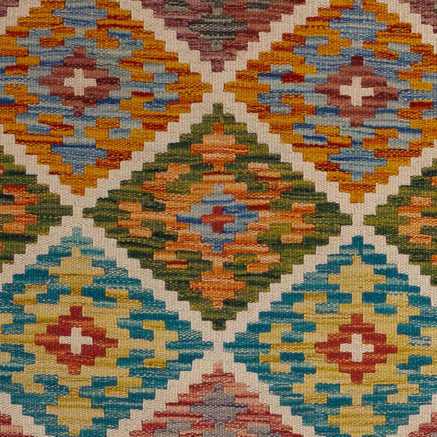 Tappeto Kelim - Splash - 125 x 86 cm - multicolore