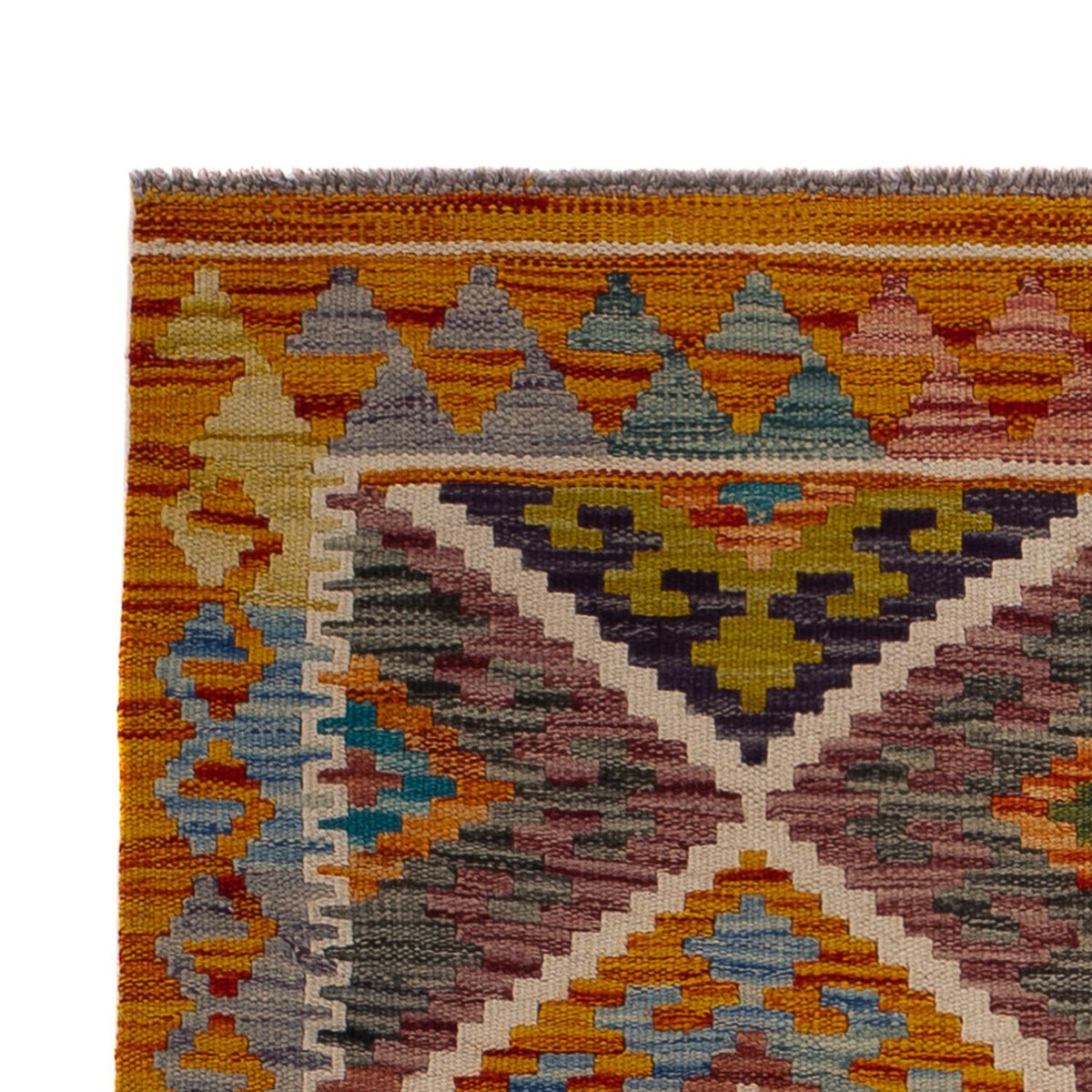 Tappeto Kelim - Splash - 125 x 86 cm - multicolore