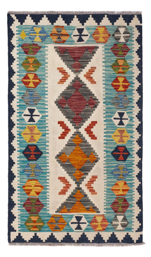 Tappeto Kelim - Splash - 130 x 86 cm - multicolore