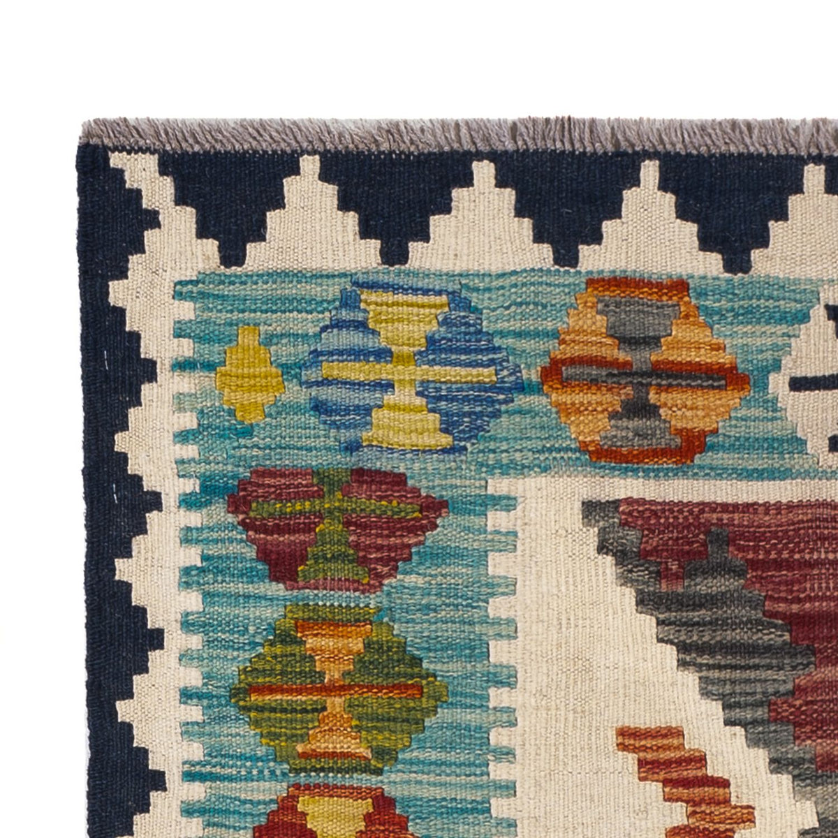 Tappeto Kelim - Splash - 130 x 86 cm - multicolore