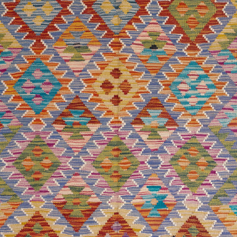 Tappeto Kelim - Splash - 204 x 148 cm - multicolore