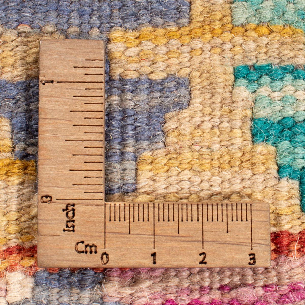 Tappeto Kelim - Splash - 204 x 148 cm - multicolore