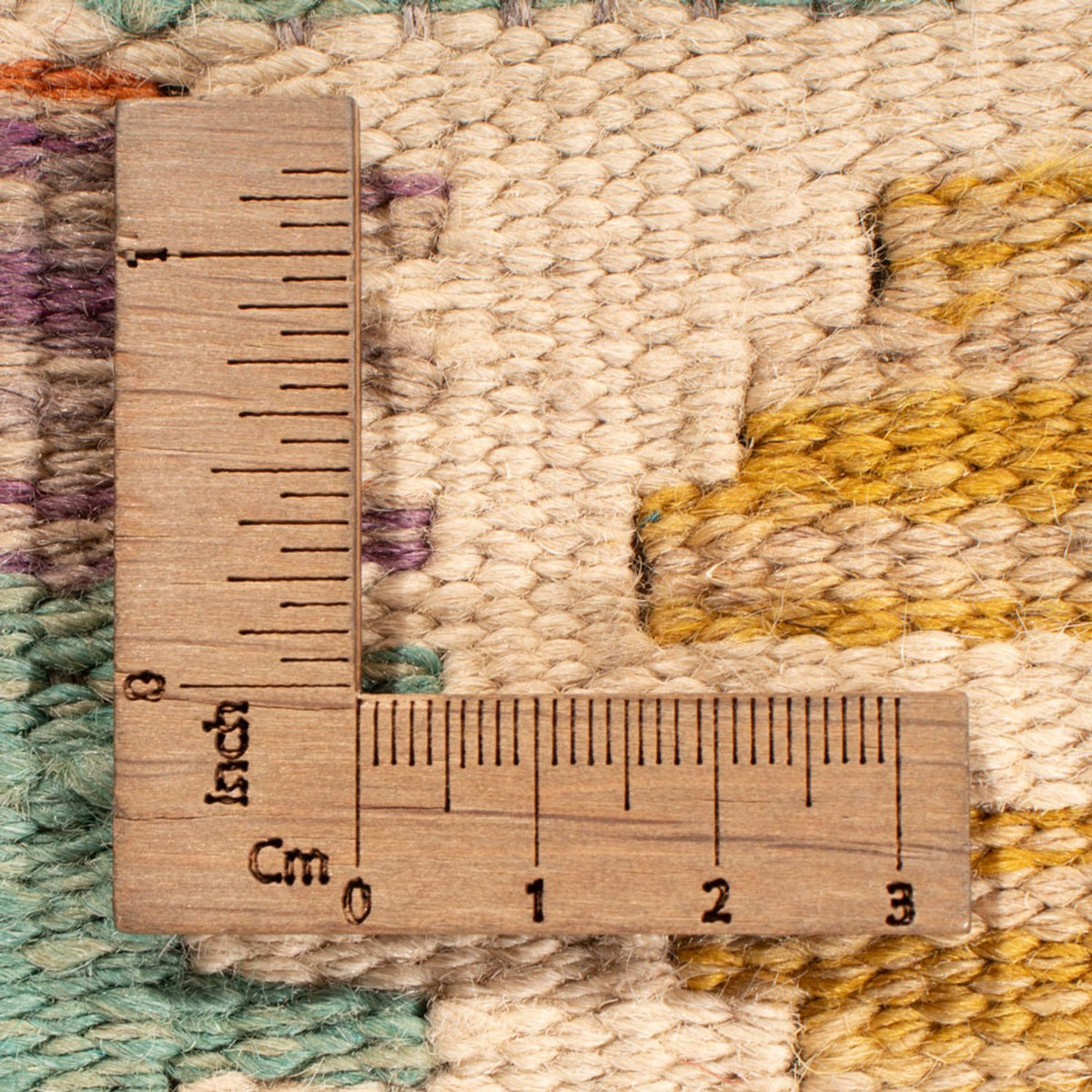 Tappeto Kelim - Splash - 197 x 156 cm - multicolore