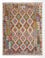 Tappeto Kelim - Splash - 201 x 153 cm - multicolore