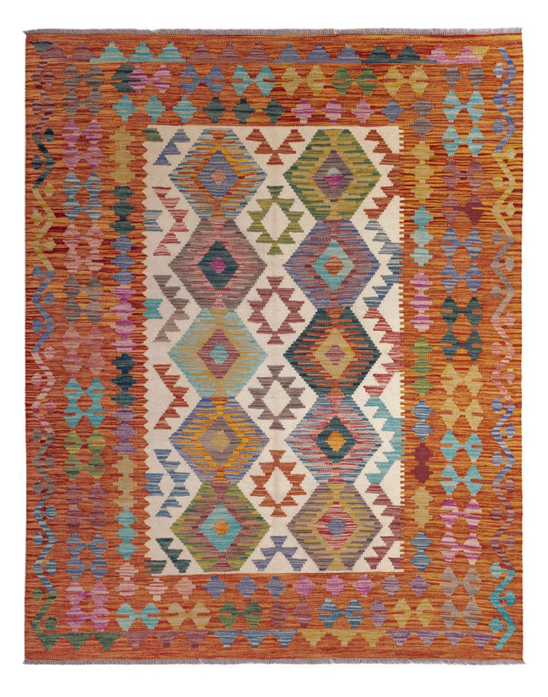 Tappeto Kelim - Splash - 198 x 149 cm - multicolore