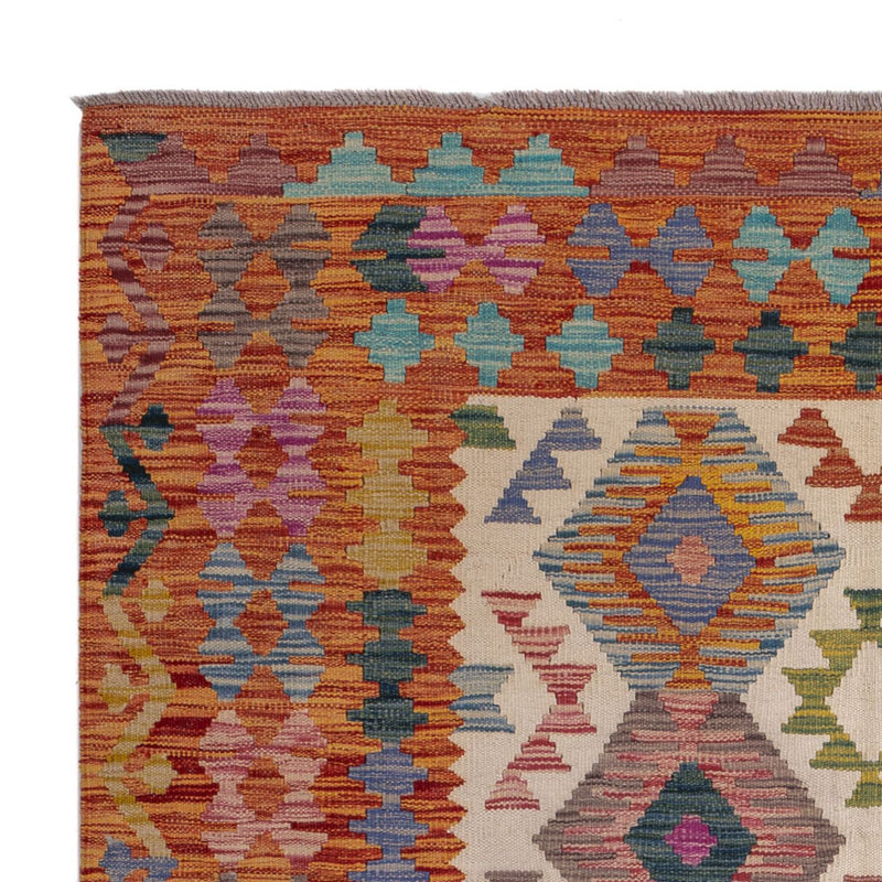 Tappeto Kelim - Splash - 198 x 149 cm - multicolore
