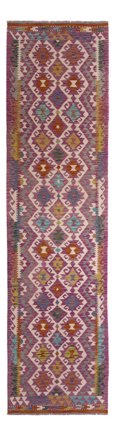 Tappeto corsia Tappeto Kelim - Splash - 295 x 80 cm - multicolore