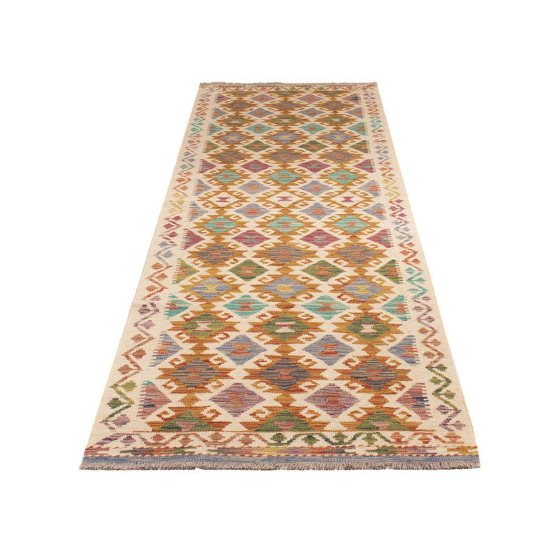 Tappeto corsia Tappeto Kelim - Splash - 301 x 81 cm - multicolore