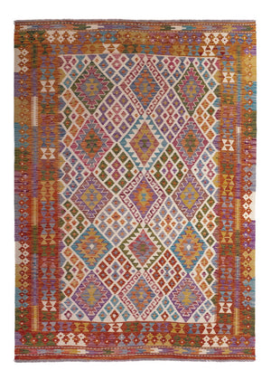 Tappeto Kelim - Splash - 236 x 170 cm - multicolore