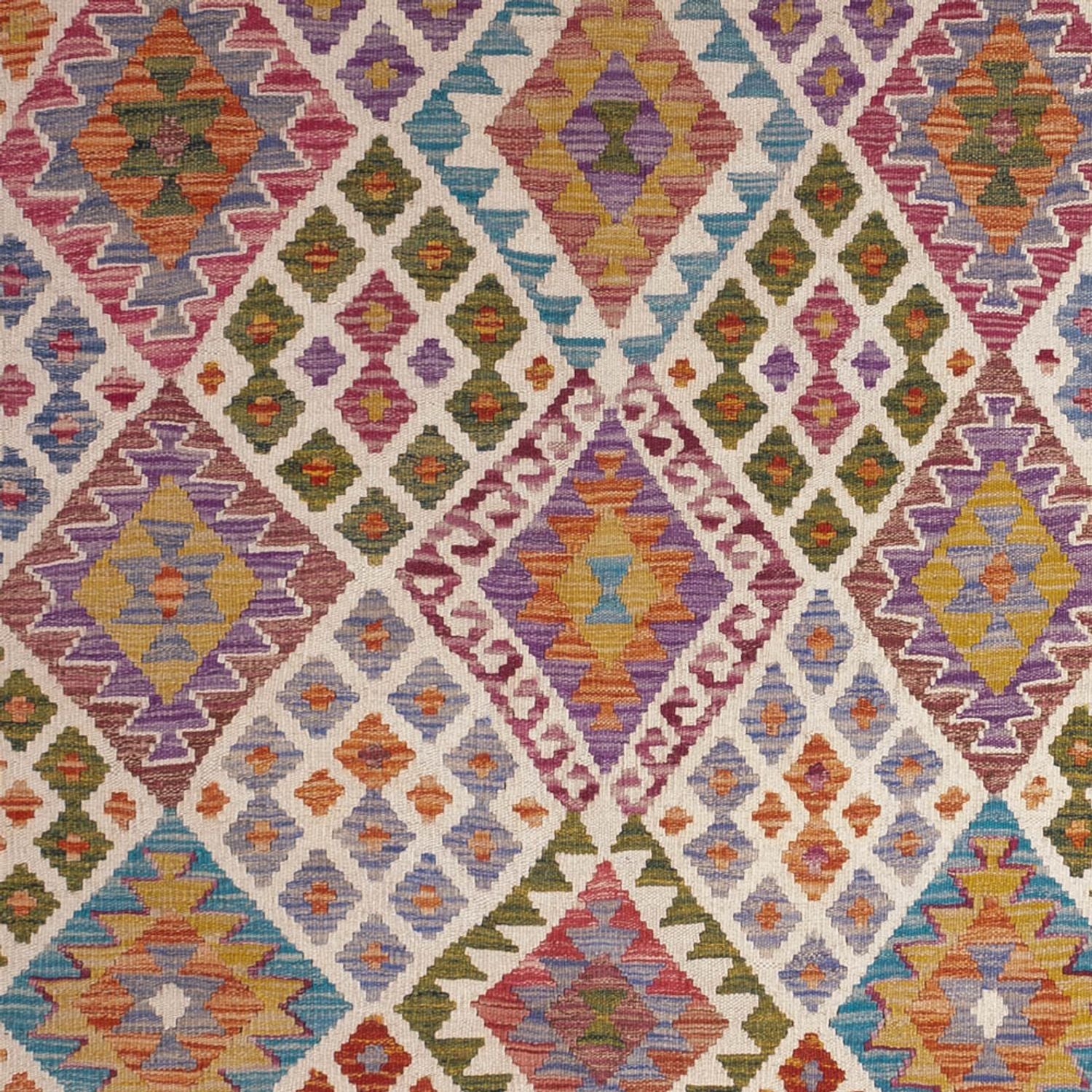 Tappeto Kelim - Splash - 236 x 170 cm - multicolore