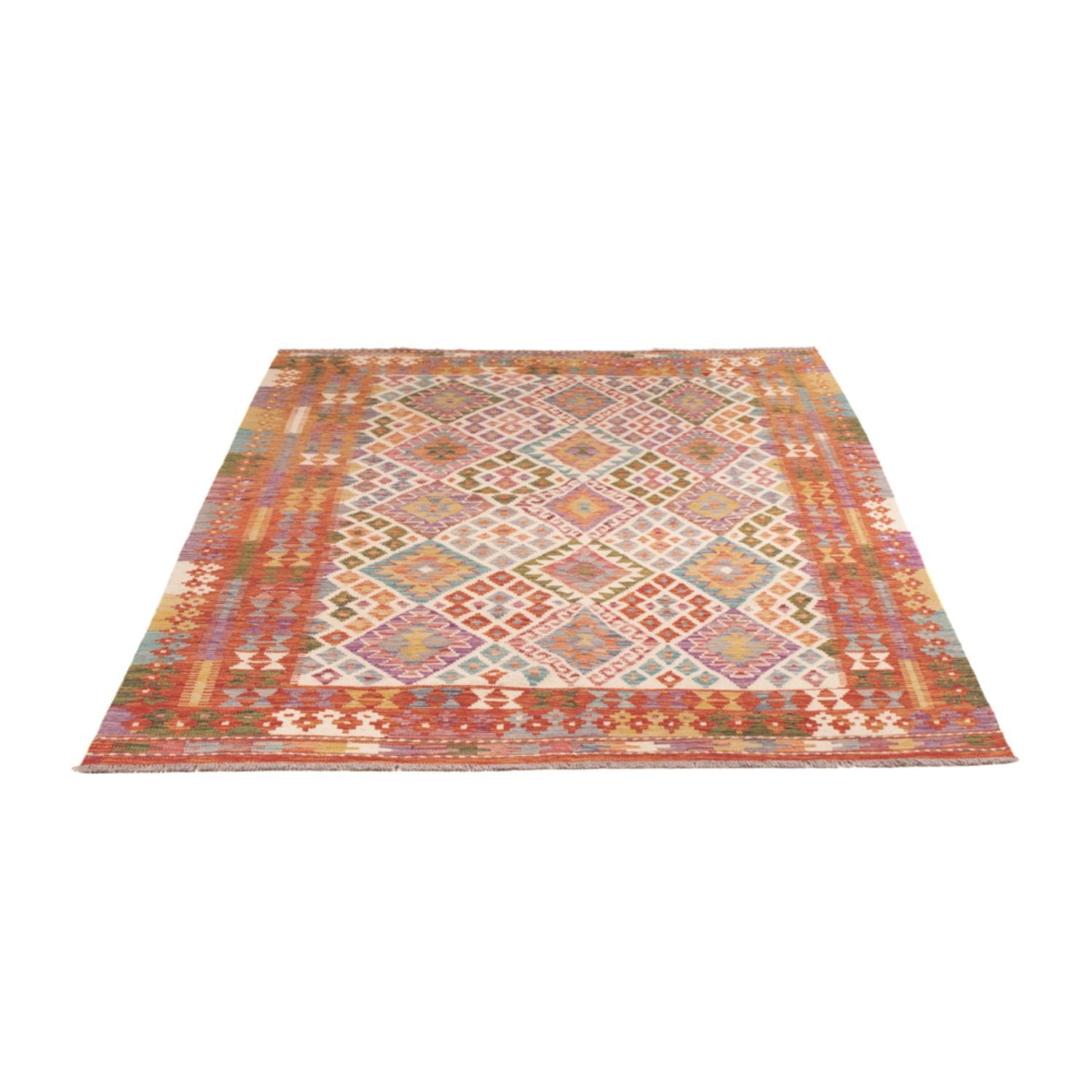 Tappeto Kelim - Splash - 236 x 170 cm - multicolore