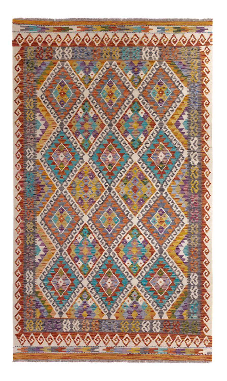 Tappeto Kelim - Splash - 246 x 153 cm - multicolore