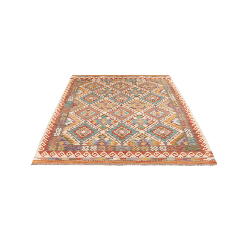 Tappeto Kelim - Splash - 246 x 153 cm - multicolore