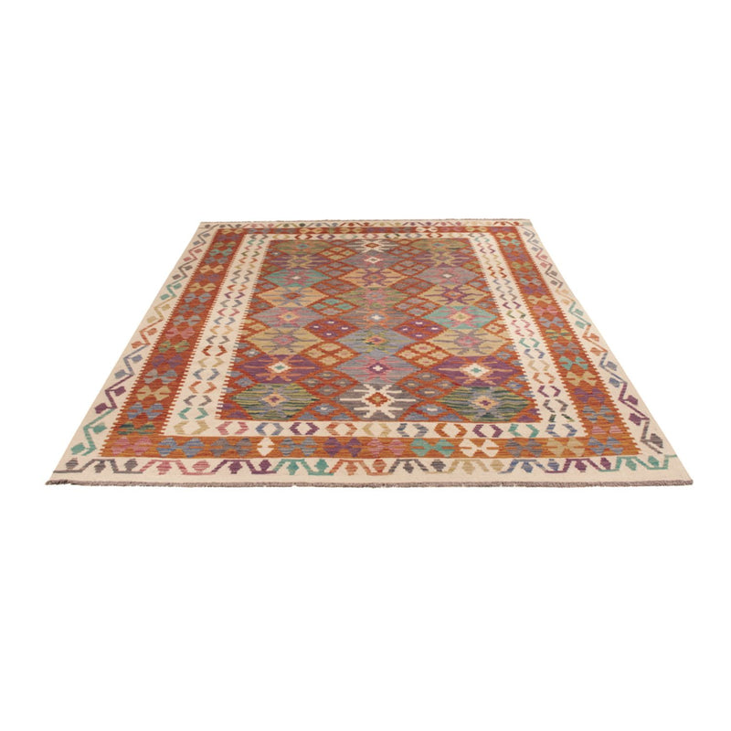 Tappeto Kelim - Splash - 247 x 195 cm - multicolore