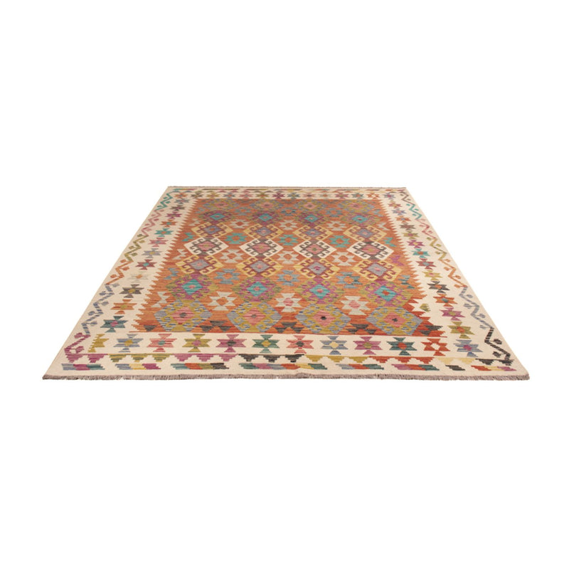 Tappeto Kelim - Splash - 253 x 203 cm - multicolore
