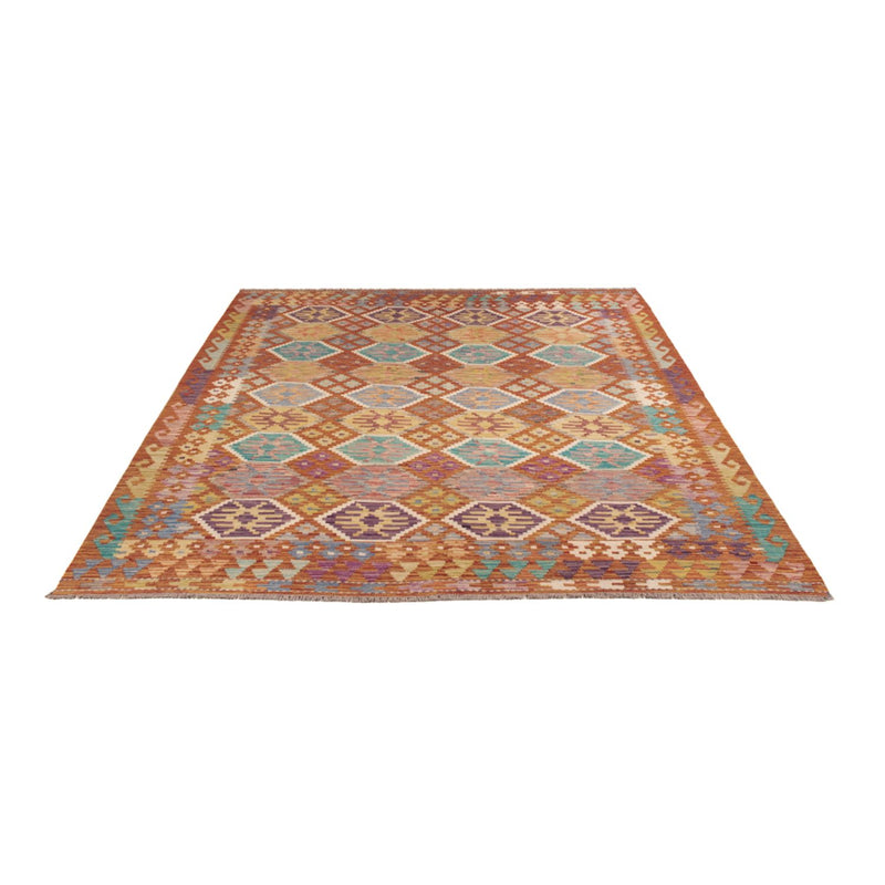 Tappeto Kelim - Splash - 247 x 201 cm - multicolore