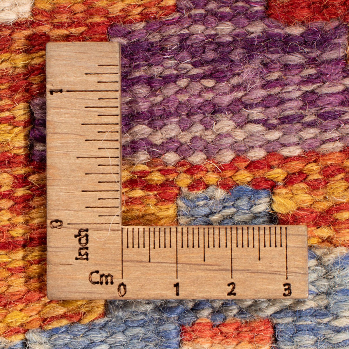 Tappeto Kelim - Splash - 247 x 201 cm - multicolore