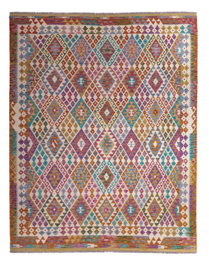 Tappeto Kelim - Splash - 246 x 204 cm - multicolore
