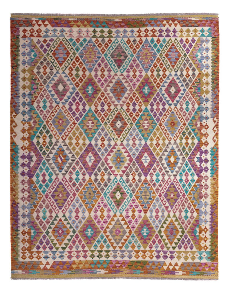 Tappeto Kelim - Splash - 246 x 204 cm - multicolore