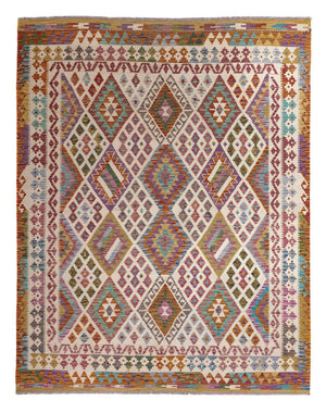 Tappeto Kelim - Splash - 243 x 201 cm - multicolore