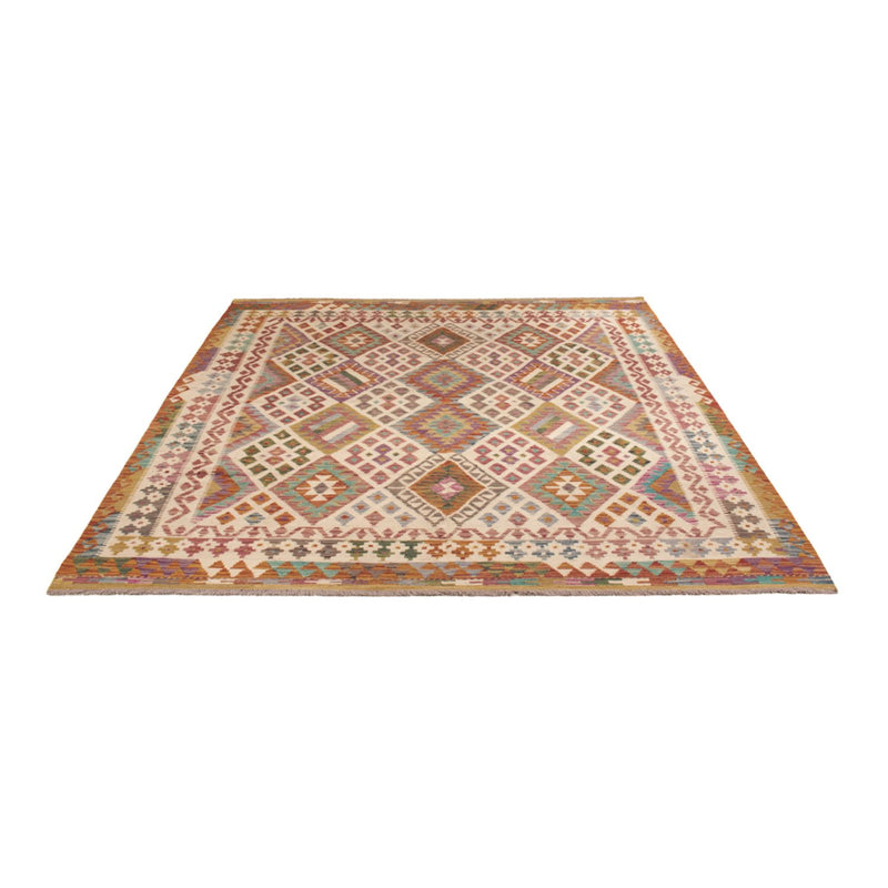 Tappeto Kelim - Splash - 243 x 201 cm - multicolore