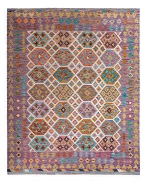 Tappeto Kelim - Splash - 255 x 205 cm - multicolore