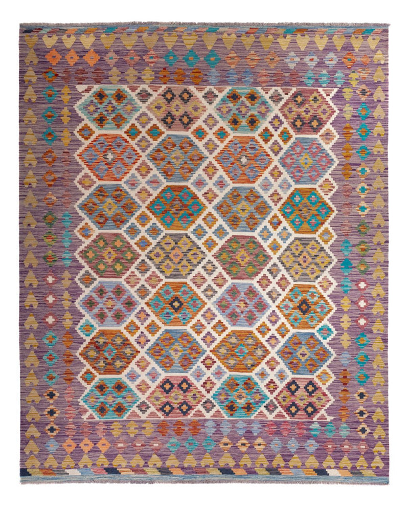 Tappeto Kelim - Splash - 255 x 205 cm - multicolore