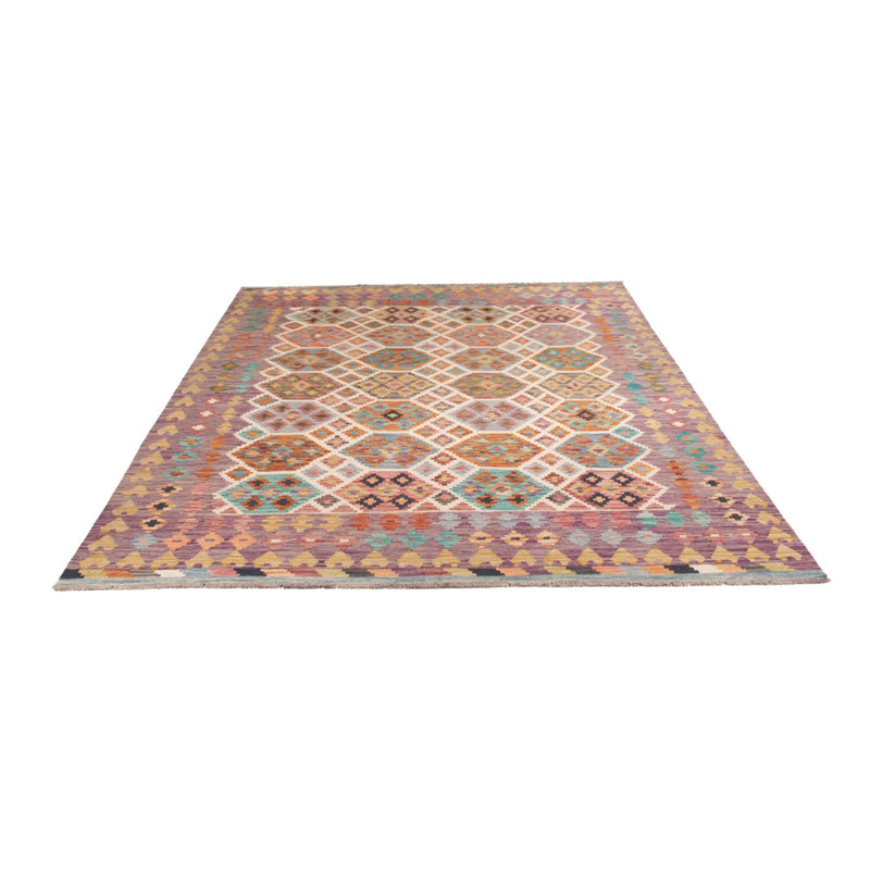 Tappeto Kelim - Splash - 255 x 205 cm - multicolore