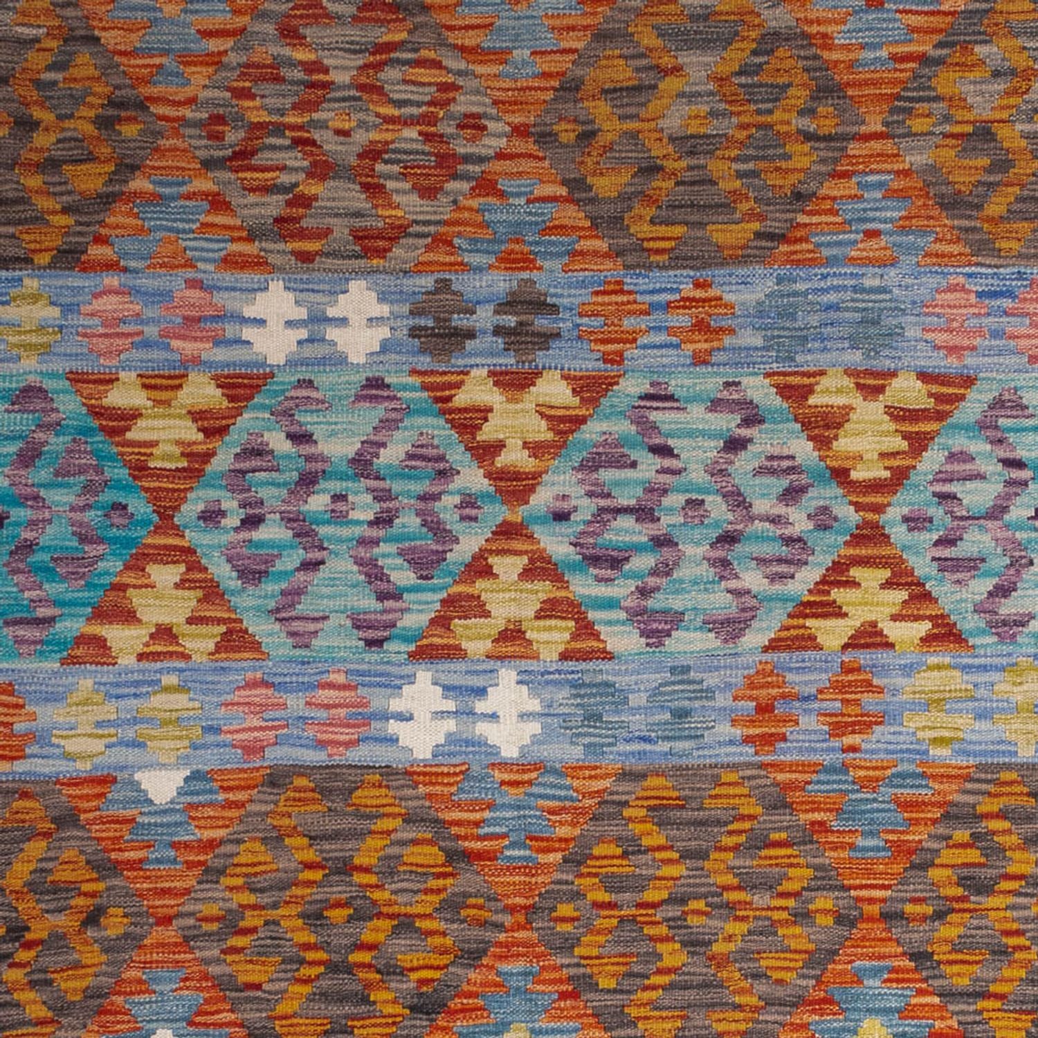 Tappeto Kelim - Splash - 244 x 205 cm - multicolore
