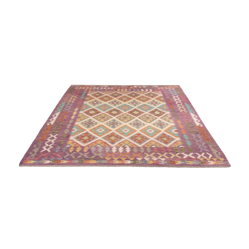 Tappeto Kelim - Splash - 246 x 206 cm - multicolore