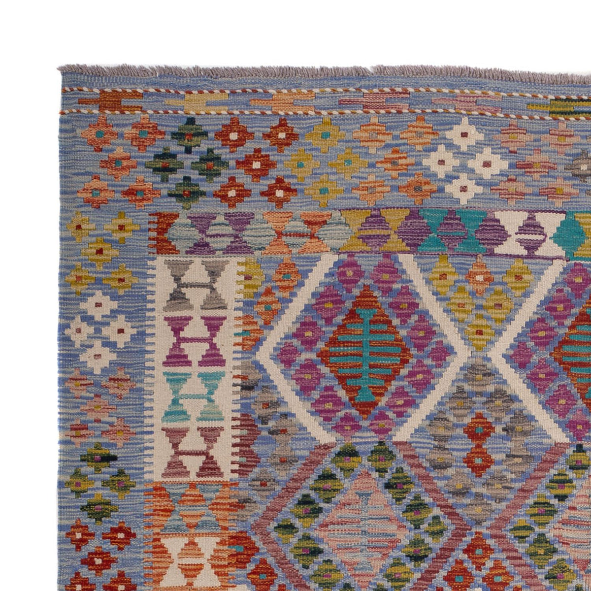 Tappeto Kelim - Splash - 250 x 191 cm - multicolore