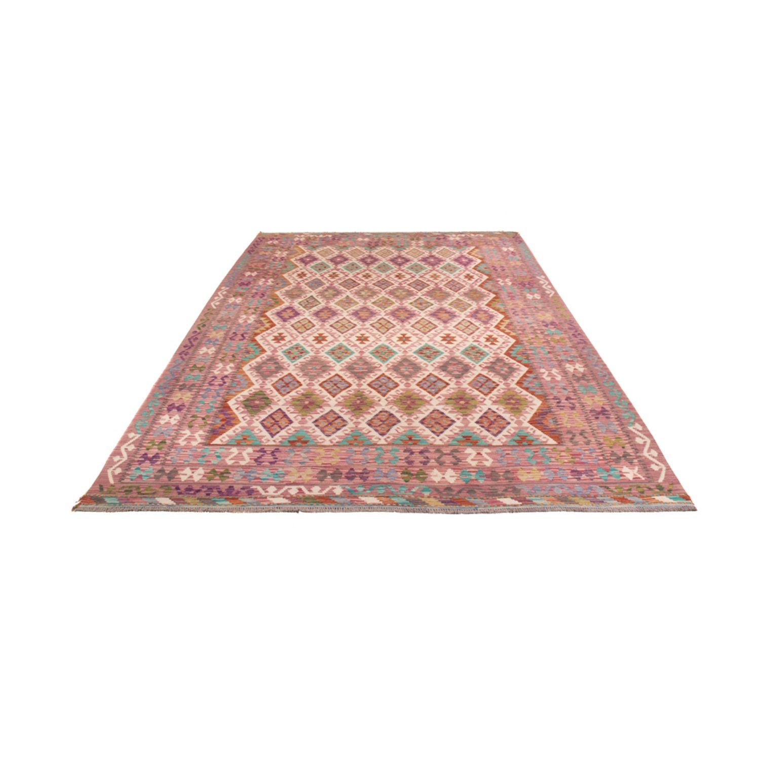 Tappeto Kelim - Splash - 308 x 215 cm - multicolore