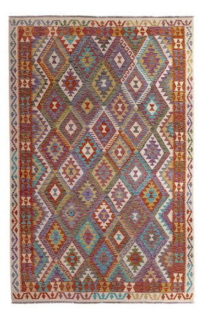 Tappeto Kelim - Splash - 299 x 200 cm - multicolore