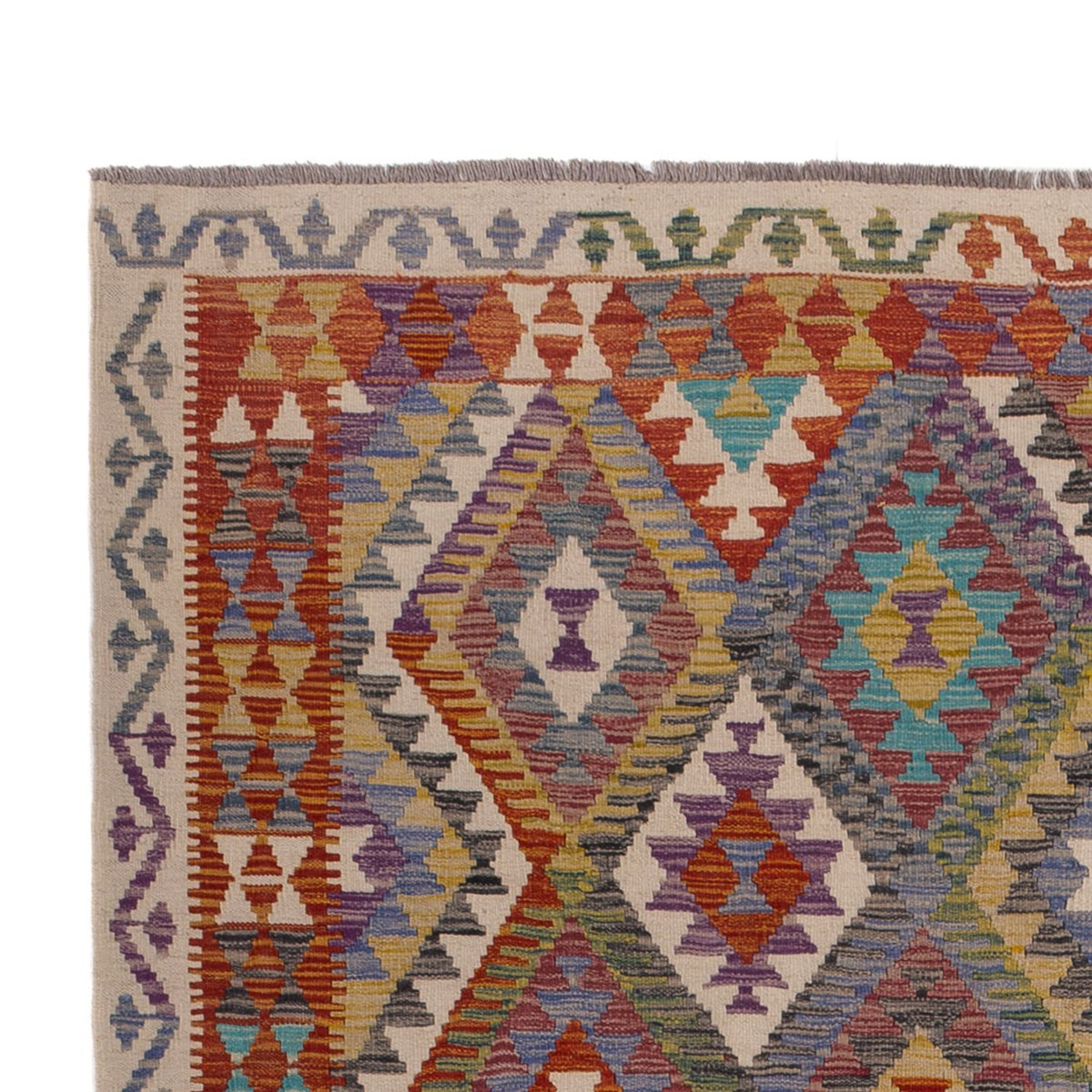 Tappeto Kelim - Splash - 299 x 200 cm - multicolore