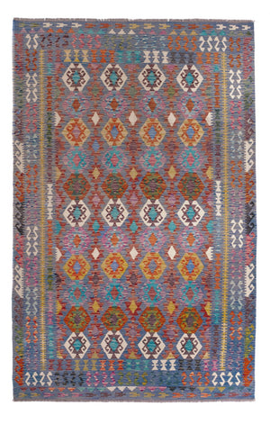 Tappeto Kelim - Splash - 301 x 201 cm - multicolore