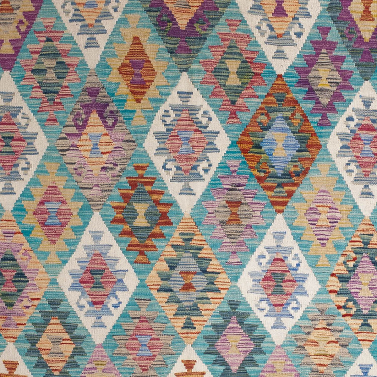 Tappeto Kelim - Splash - 297 x 204 cm - multicolore