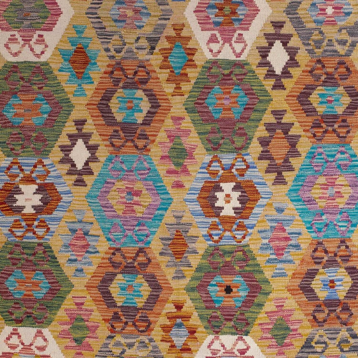 Tappeto Kelim - Splash - 306 x 208 cm - multicolore