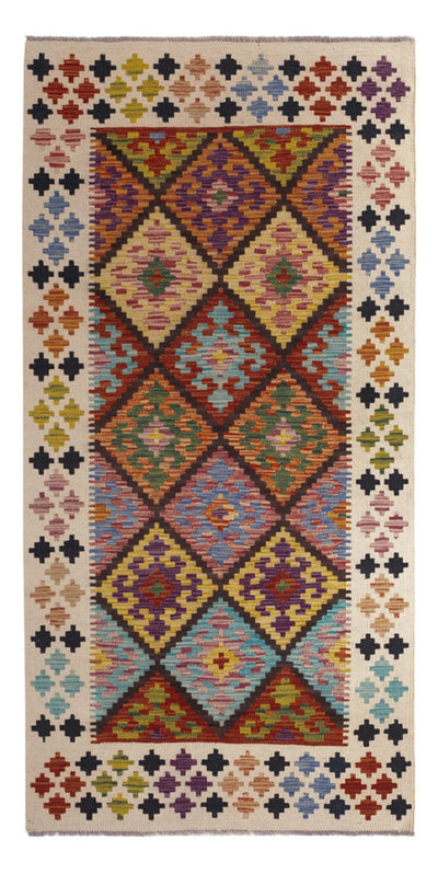Kilim Maimana Tappeto 101x199cm - Tappeto di lana