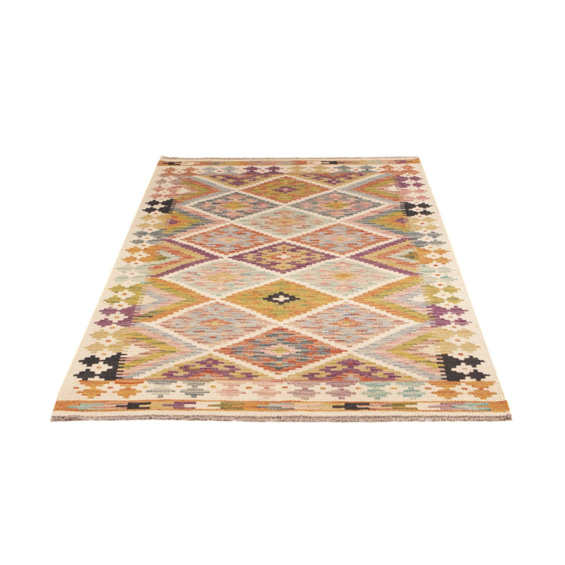 Tappeto corsia Tappeto Kelim - Splash - 195 x 95 cm - multicolore