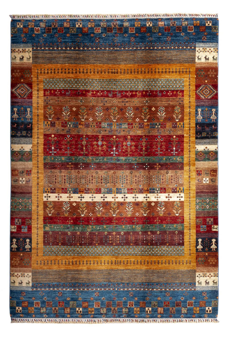 Tappeto Gabbeh - Loribaft Persero - 250 x 173 cm - multicolore