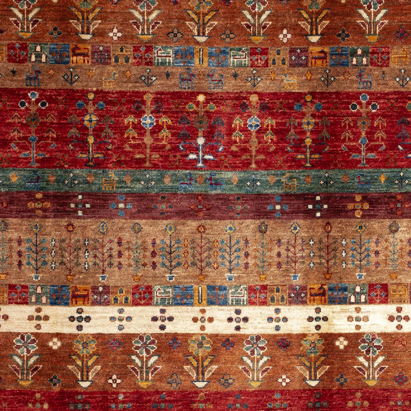 Tappeto Gabbeh - Loribaft Persero - 250 x 173 cm - multicolore