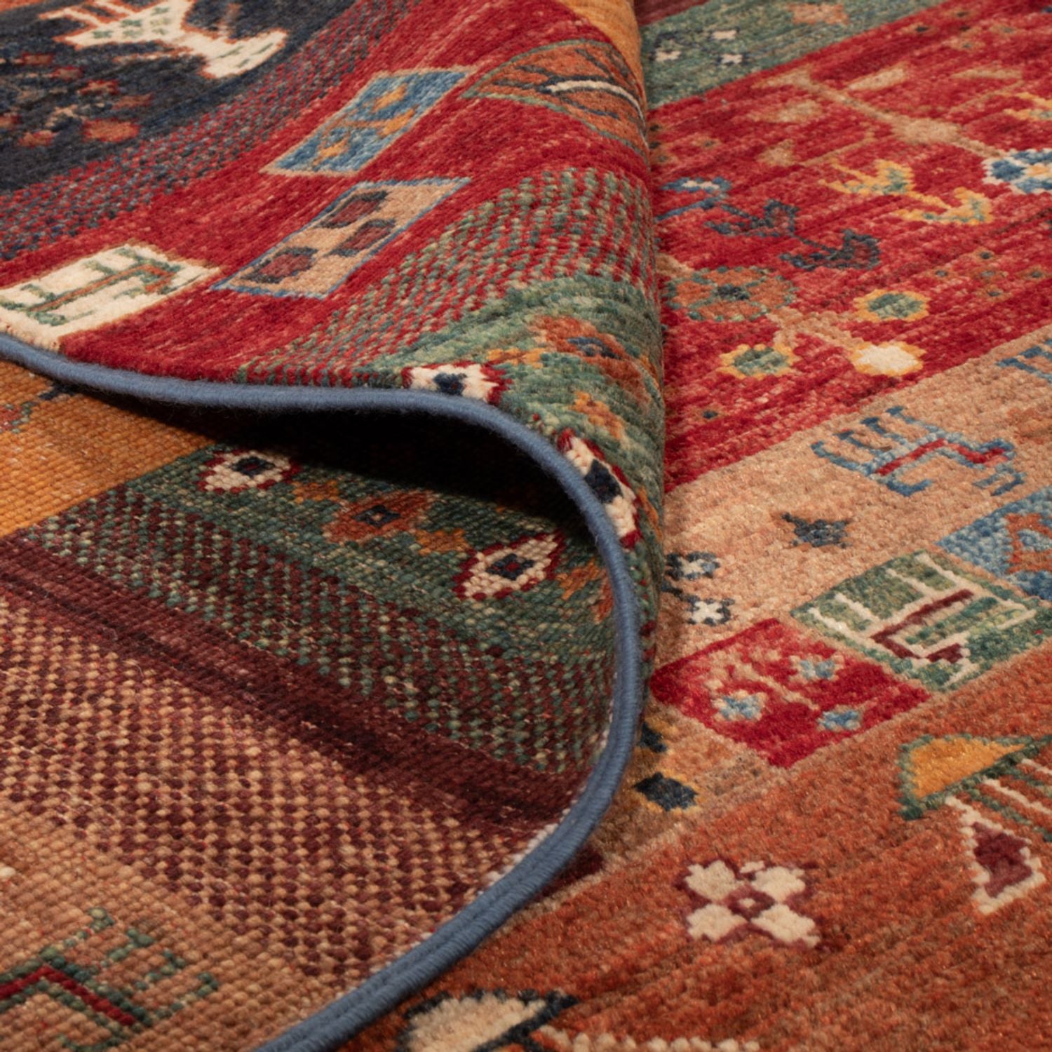Tappeto Gabbeh - Loribaft Persero - 250 x 173 cm - multicolore