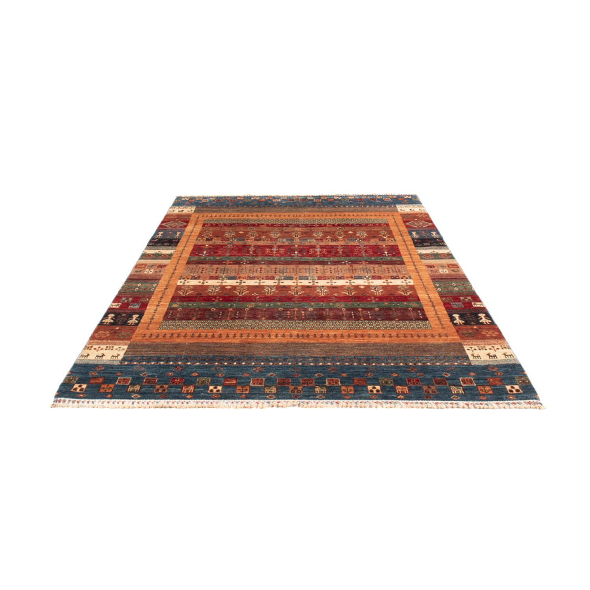 Tappeto Gabbeh - Loribaft Persero - 250 x 173 cm - multicolore