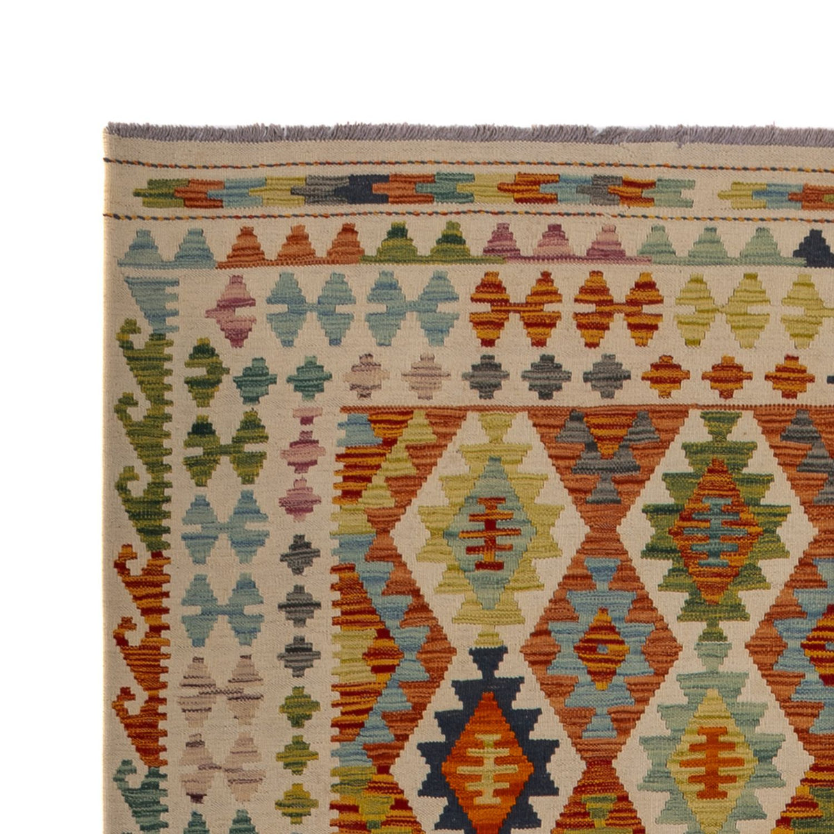 Tappeto Kelim - Splash - 298 x 210 cm - multicolore