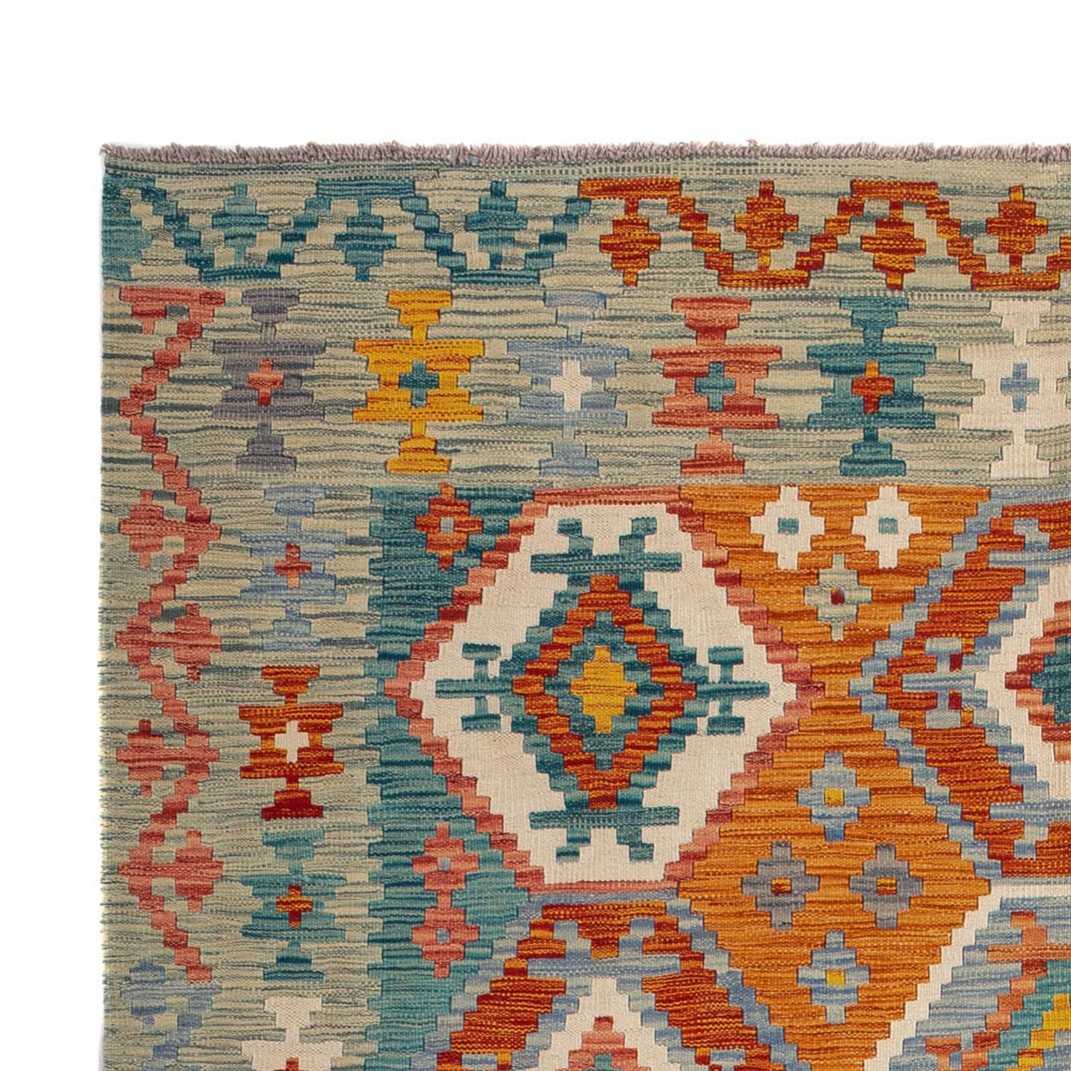 Tappeto Kelim - Splash - 248 x 178 cm - multicolore