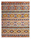 Tappeto Kelim - Splash - 197 x 154 cm - multicolore
