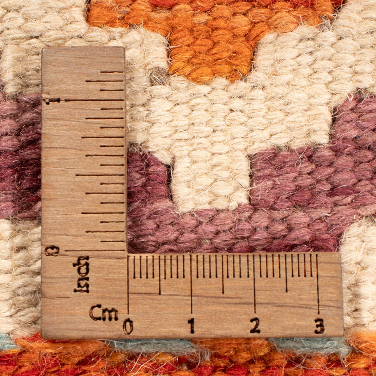 Tappeto Kelim - Splash - 197 x 154 cm - multicolore