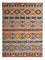 Tappeto Kelim - Splash - 198 x 152 cm - multicolore